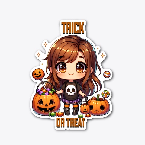 cute trick or treat girl