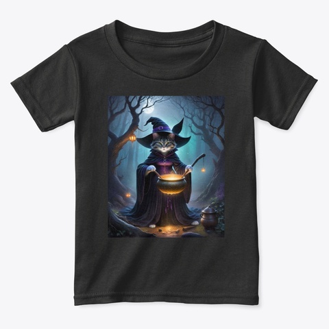 Enchanting Witch Cat in Forest
