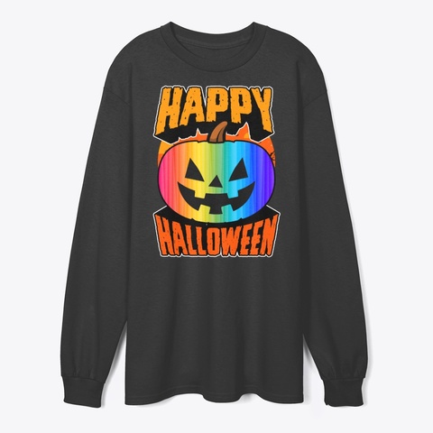 Gay Pride Rainbow Happy Halloween