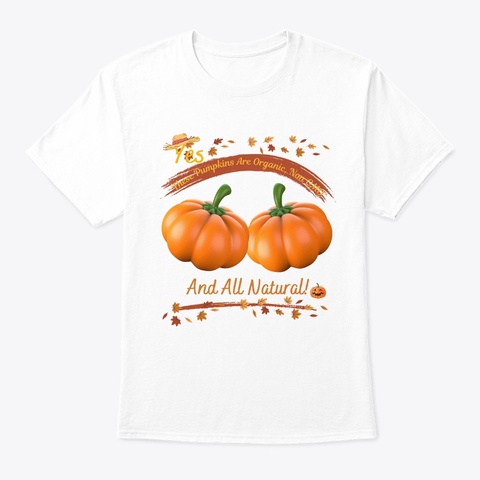 Yes, These Pumpkins are Organic...