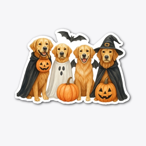 Halloween Golden Retriever Shirt