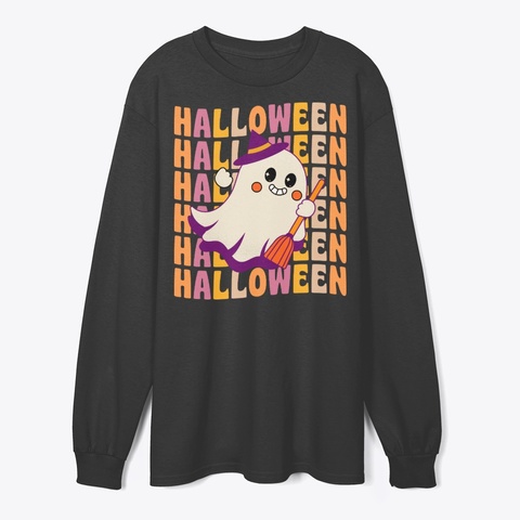 Witch Ghost 70s 80s Retro Vintage Style