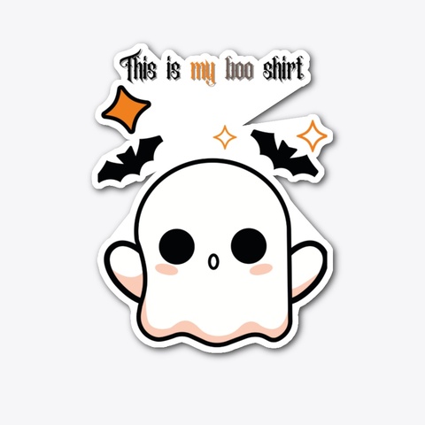"My Boo" Cute Halloween Ghost