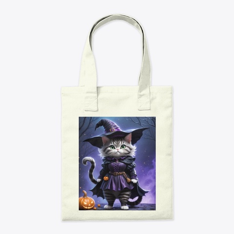 Adorable Witch Cat with Pumpkin